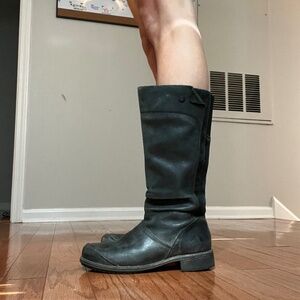 The North Face Bridgeton Tall Women's Waterproof Leather Boots Black